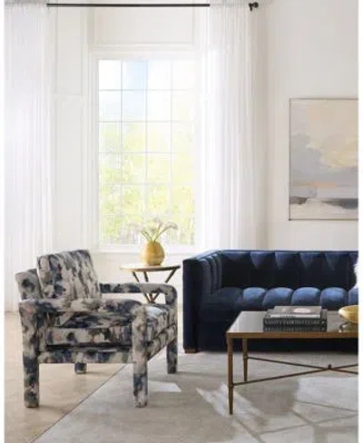 Macy's Jhuliana Fabric Sofa Collection In Ink