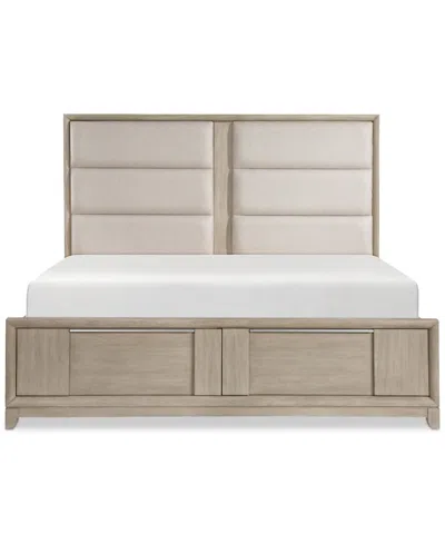 Macy's Kaci California King Storage Bed In Neutral