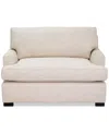 Macy's Kaelie 55" Fabric Chair Bed, Created For  In Camel