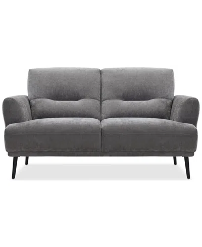 Macy's Kaelynne 62" Fabric Loveseat, Exclusively At  In Animal Print