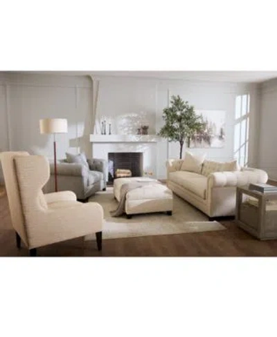 Macy's Kallison Fabric Sofa Collection Exclusively At Macys In Ash