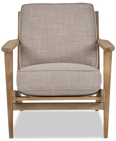 Macy's Keiffer 28" Accent Chair, Created For  In Lena Linen