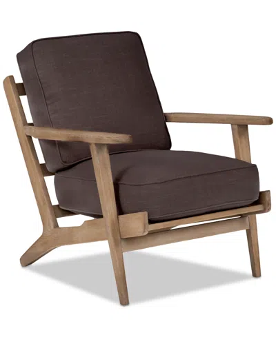 Macy's Keiffer 28" Accent Chair, Created For  In Lena Pewter
