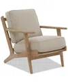 Macy's Keiffer 28" Accent Chair, Created For  In Lily Fog