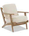 Macy's Keiffer 28" Accent Chair, Created For  In Lily Natural
