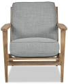 Macy's Keiffer 28" Accent Chair, Created For  In Peyton Light Blue