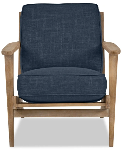 Macy's Keiffer 28" Accent Chair, Created For  In Peyton Navy