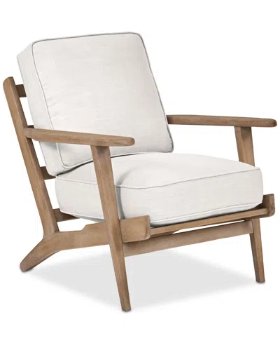 Macy's Keiffer 28" Accent Chair, Created For  In Lily Natural