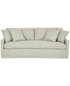 Macy's Keiffer 90" Fabric Sofa, Created For  In Peyton Birch