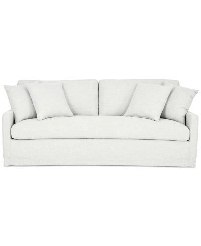 Macy's Keiffer 90" Fabric Sofa, Created For  In Peyton Pearl