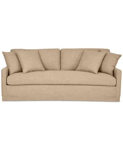 Macy's Keiffer 90" Fabric Sofa, Created For  In Peyton Fawn