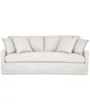 Macy's Keiffer 90" Fabric Sofa, Created For  In Peyton Pearl