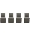 Macy's Kenity Ii 4-pc. Dining Chair Set, Created For  In Flint