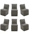 Macy's Kenity Ii 6-pc. Dining Chair Set, Created For  In Flint
