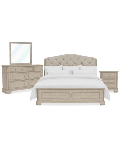 Macy's Kensington 3-pc. Queen Set (bed, Dresser & 1-drawer Nightstand) In No Color