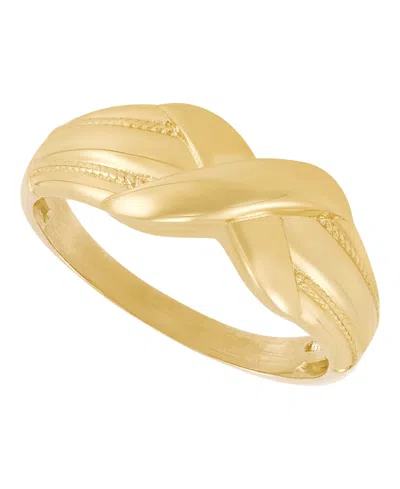 Macy's Knot Band Ring In 10k Yellow Gold