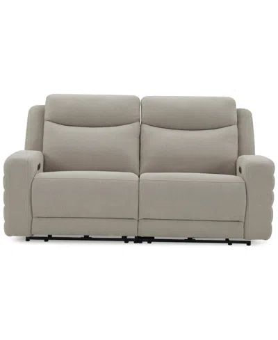 Macy's Kristyan 2-pc. Fabric Sofa With 2 Power Motion Chairs, Exclusively At