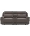 Macy's Kristyan 3-pc. Fabric Sofa With 2 Power Motion Chairs And Console, Exclusively At