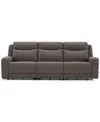 Macy's Kristyan 3-pc. Fabric Sofa With 3 Power Recliners, Exclusively At
