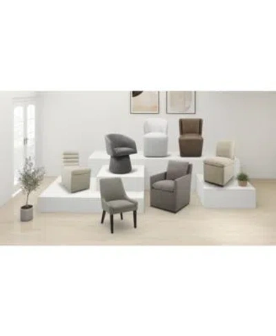 Macy's Kuka Dining Chair Collection Created For Macys In Flax
