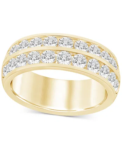 Macy's Lab Grown Diamond Ring (2 Ct. T.w.) In 14k White Or Yellow Gold