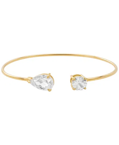 Macy's Lab-grown Diamond Bangle (3 Ct. T.w.) In 14k Yellow Gold