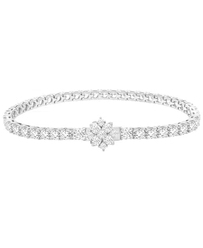 Macy's Lab-grown Diamond Bracelet (9 Ct. T.w.) In 14k White Gold