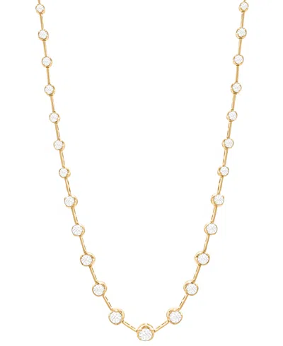 Macy's Lab-grown Diamond Necklace (7 Ct. T.w.) In 14k Yellow Gold
