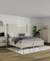 Macy's Laguna 3-pc Bedroom Set (queen Storage Bed, Chest & Nightstand) In Transparent