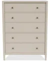 Macy's Laguna 5 Drawer Chest In Drift
