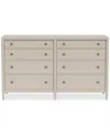 Macy's Laguna 8-drawer Dresser In Drift