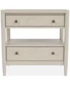 Macy's Laguna 2 Drawer Nightstand In Drift