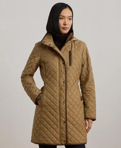Macy's Lauren Ralph Lauren Women's Hooded Quilted Coat