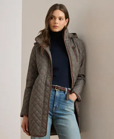 Macy's Lauren Ralph Lauren Women's Hooded Quilted Coat