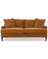 Macy's Leidie 81" Fabric Sofa, Created For  In Ginger