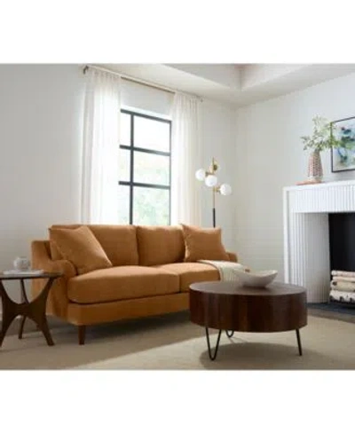 Macy's Leidie Fabric Sofa Collection Created For Macys In Ginger
