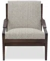 Macy's Lelina Fabric Accent Chair, Exclusively At  In Latte