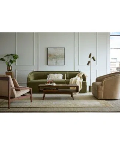 Macy's Lelina Fabric Sofa Collection Exclusively At Macys In Biscotti