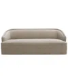 Macy's Lelina Fabric Sofa, Exclusively At  In Biscotti