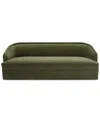 Macy's Lelina Fabric Apartment Sofa, Exclusively At  In Fern