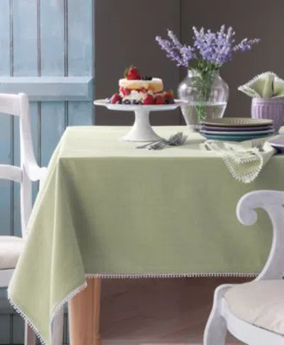 Macy's Lenox French Perle Pistachio Table Linen Collection In Green