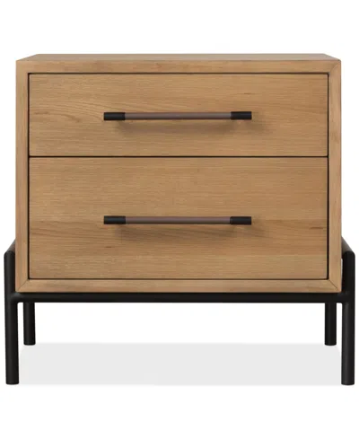Macy's Linstead Nightstand, Created For  In Brown
