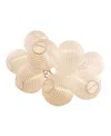 Macy's Lumabase 10- 3" Nylon Electric String Lights In White