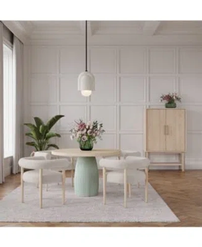 Macy's Lunare Dining Collection In Transparent