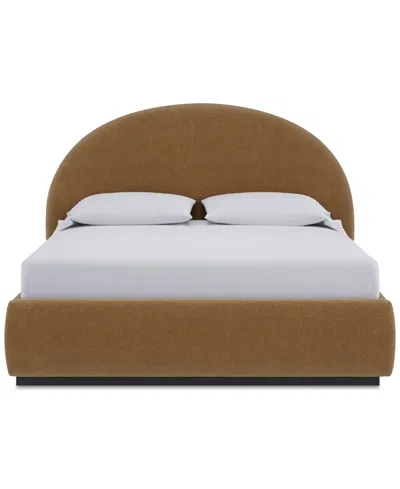 Macy's Lunare Queen Bed In Porcini