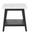 Macy's Mabell 24" Wood End Table