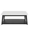 Macy's Mabell 26" Wood Cocktail Table In Multi