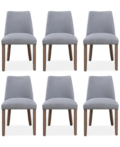 Macy's Mabell 6-pc. Chair Set In No Color