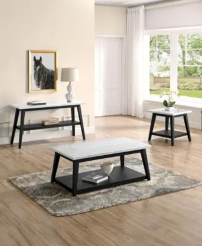 Macy's Mabell Living Room Collection In Black