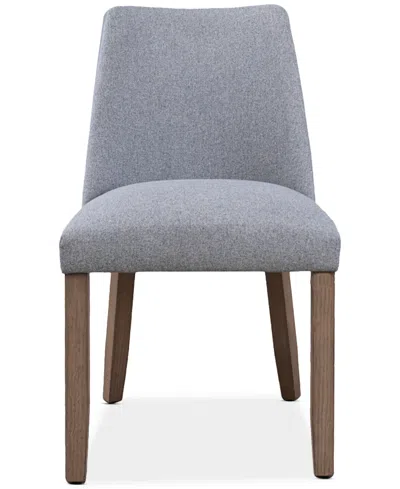 Macy's Mabell Side Chair, Created For  In Gray